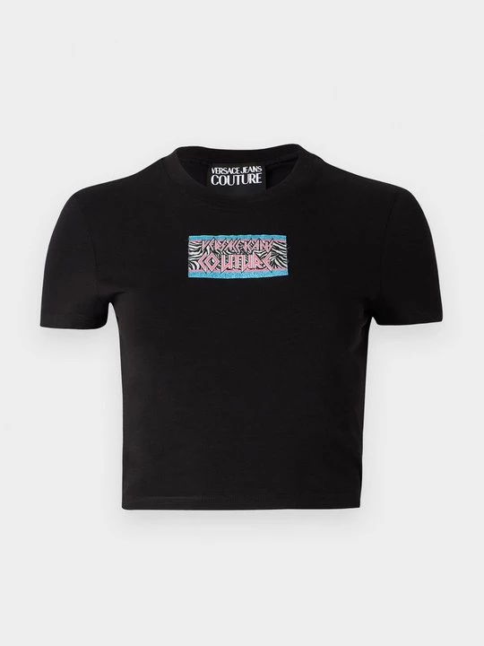 Foto van product T-shirt print Versace Jeans Couture zwart