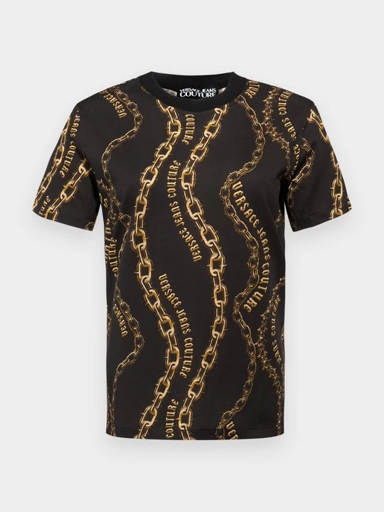 Foto van product T-shirt print Versace Jeans Couture zwart
