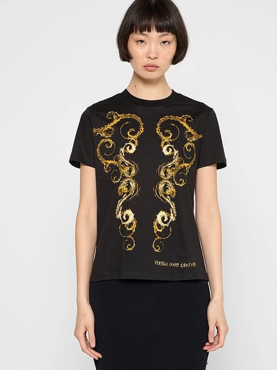 Foto van product T-shirt print Versace Jeans Couture zwart