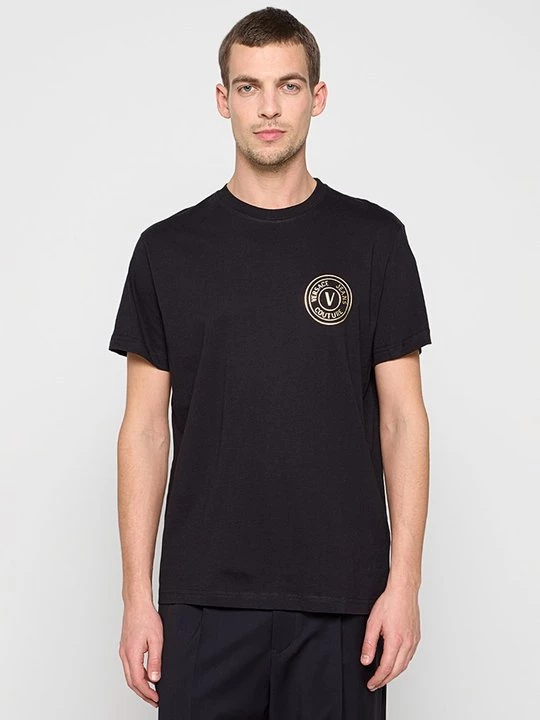 Foto van product T-shirt print Versace Jeans Couture zwart
