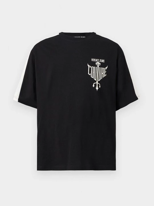 Foto van product T-shirt print Versace Jeans Couture zwart