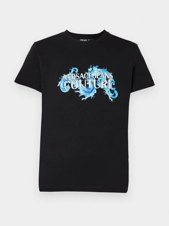 Foto van product T-shirt print Versace Jeans Couture zwart