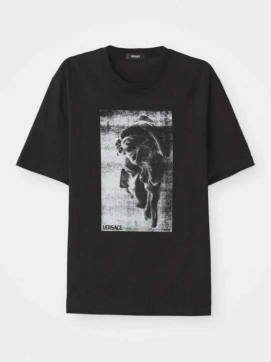 Foto van product T-shirt print Versace zwart