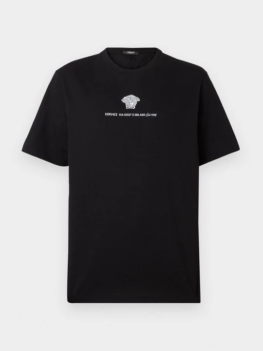 Foto van product T-shirt print Versace zwart