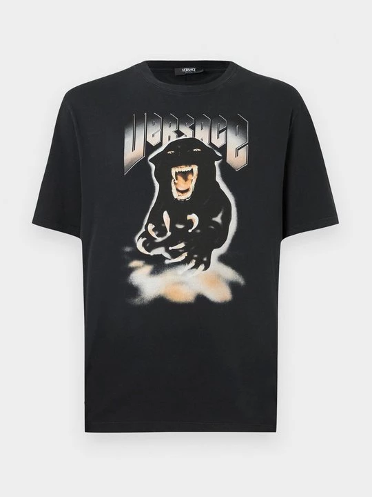 Foto van product T-shirt print Versace zwart