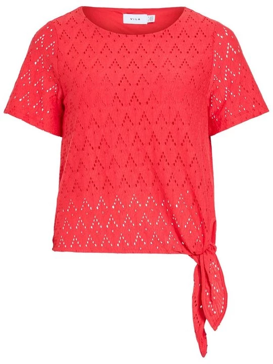 Foto van product T-shirt print Vila rood