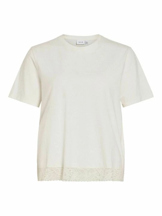 Foto van product T-shirt print Vila wit