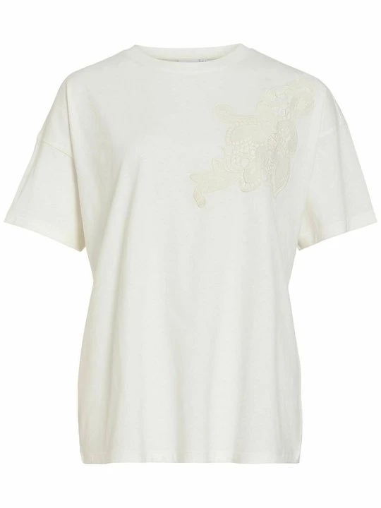 Foto van product T-shirt print Vila wit