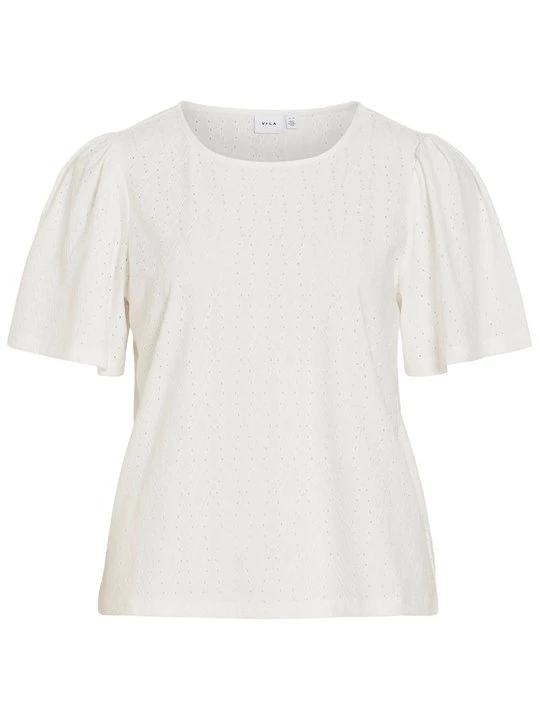 Foto van product T-shirt print Vila wit