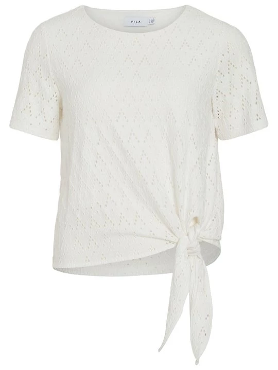 Foto van product T-shirt print Vila wit