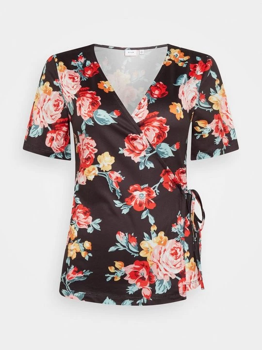 Foto van product T-shirt print Vila zwart
