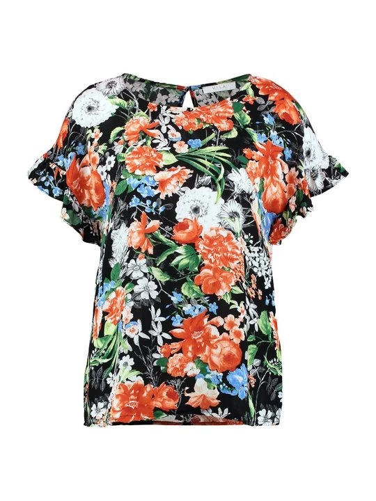 Foto van product T-shirt print Vila zwart