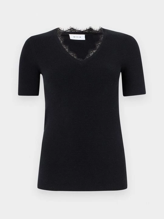 Foto van product T-shirt print Vila zwart