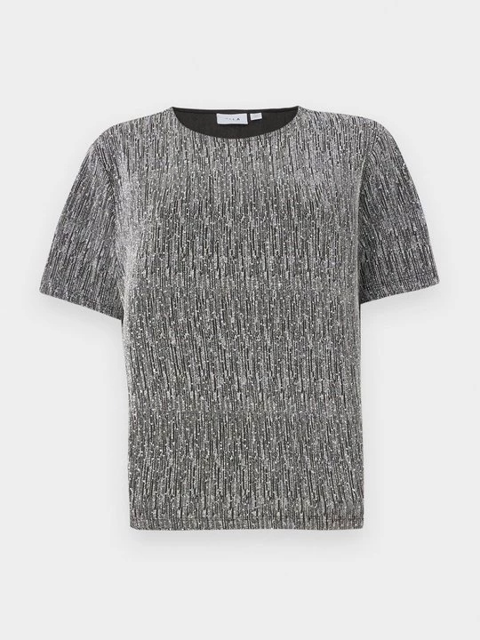 Foto van product T-shirt print Vila zwart