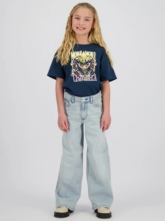 Foto van product T-shirt print VINGINO donkerblauw