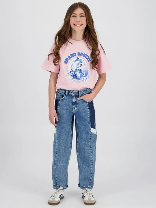 Foto van product T-shirt print VINGINO donkerroze