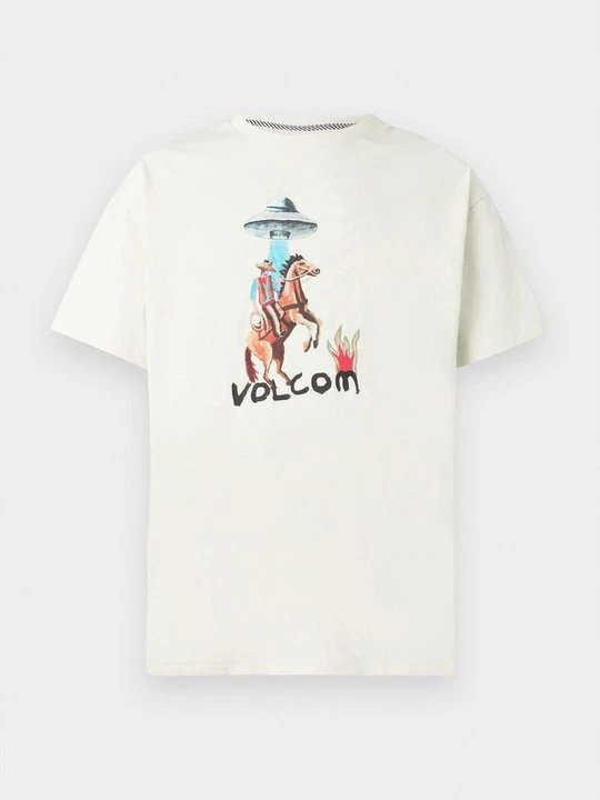 Foto van product T-shirt print Volcom crème