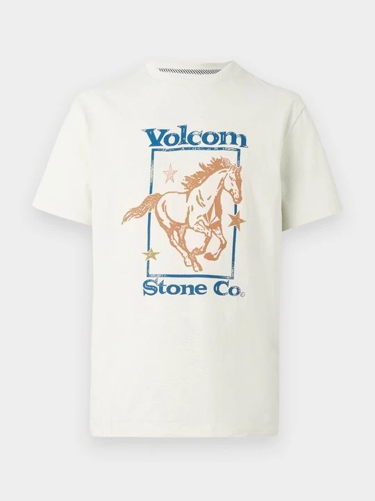 Foto van product T-shirt print Volcom crème