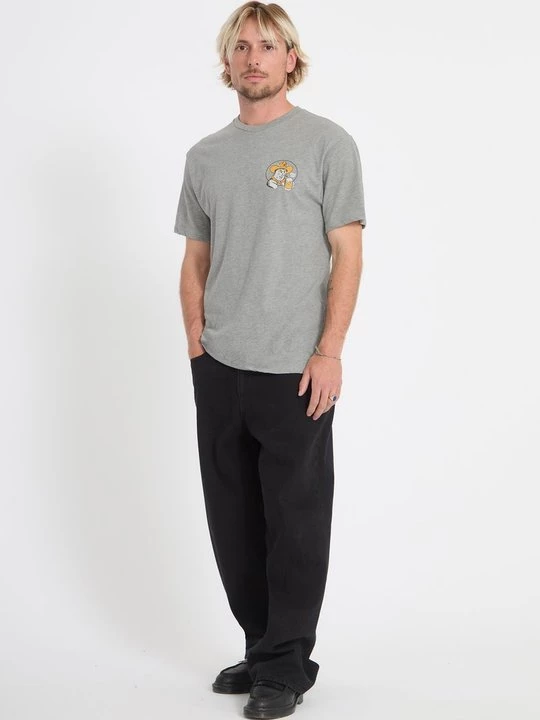 Foto van product T-shirt print Volcom grijs