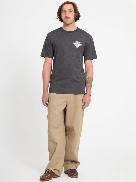 Foto van product T-shirt print Volcom grijs