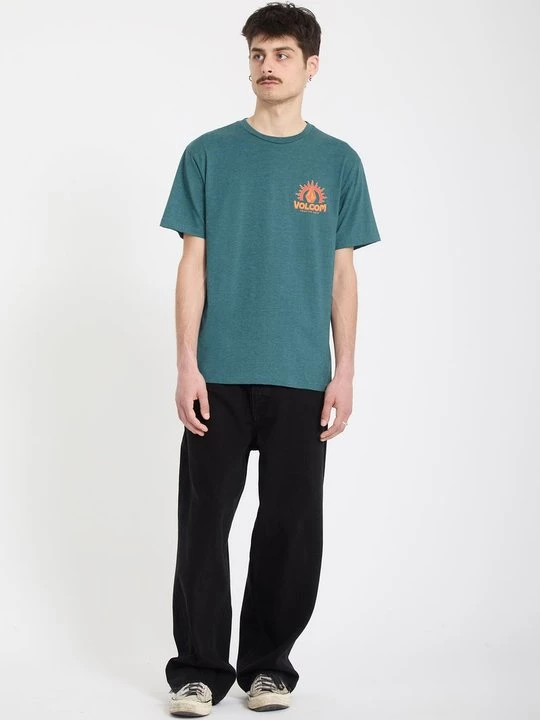 Foto van product T-shirt print Volcom groen