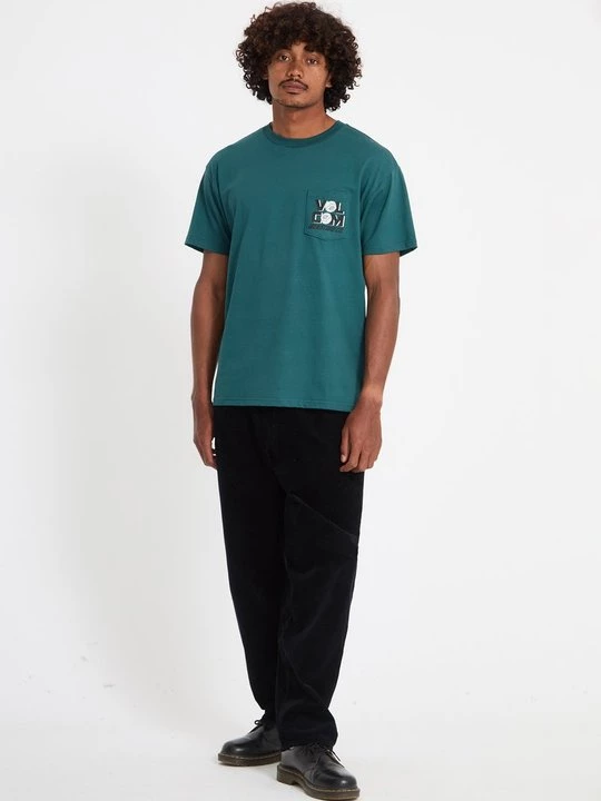 Foto van product T-shirt print Volcom groen