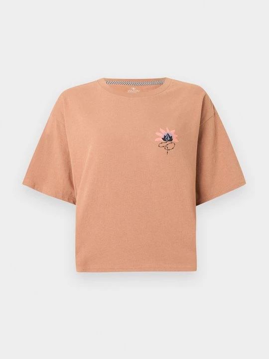 Foto van product T-shirt print Volcom kaki