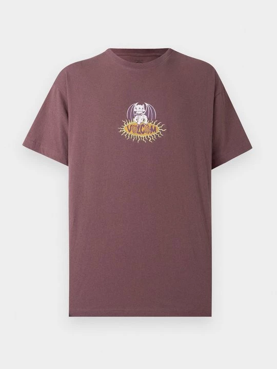 Foto van product T-shirt print Volcom rood