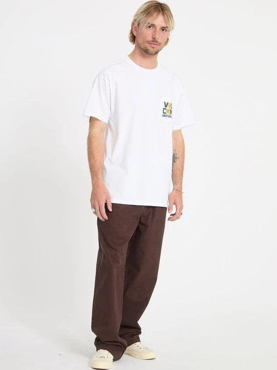 Foto van product T-shirt print Volcom wit