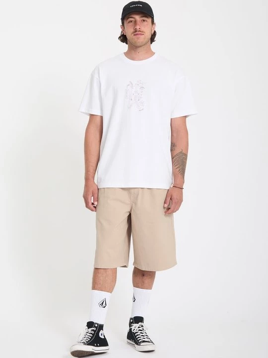Foto van product T-shirt print Volcom wit