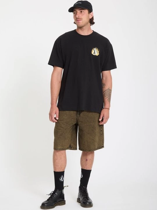 Foto van product T-shirt print Volcom zwart