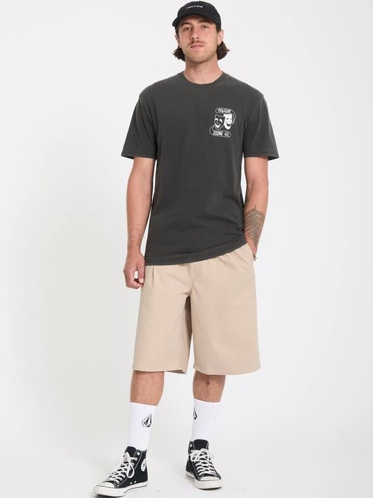 Foto van product T-shirt print Volcom zwart