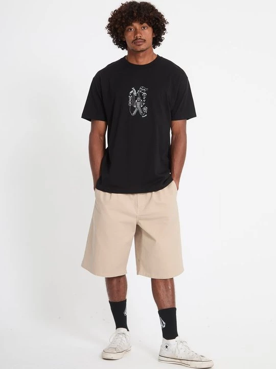 Foto van product T-shirt print Volcom zwart