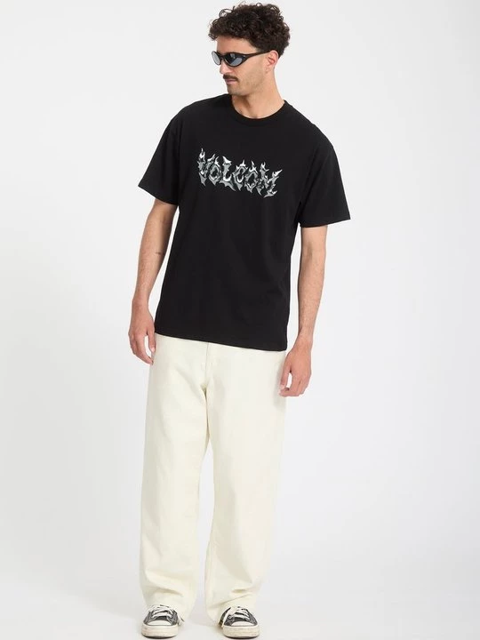 Foto van product T-shirt print Volcom zwart