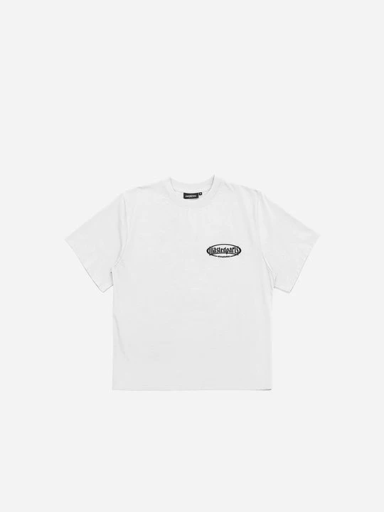 Foto van product T-shirt print Wasted Paris wit