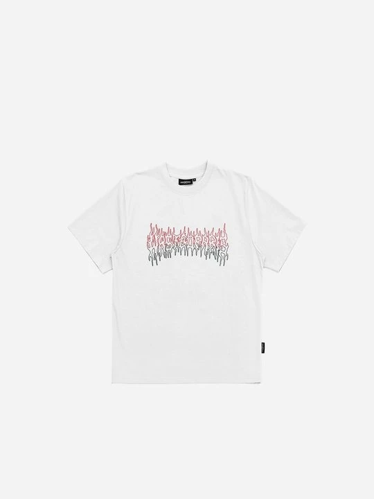 Foto van product T-shirt print Wasted Paris wit