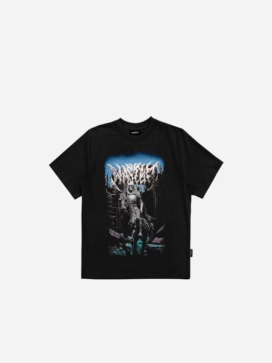 Foto van product T-shirt print Wasted Paris zwart
