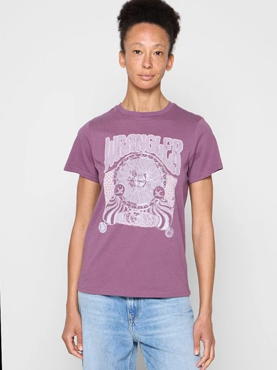 Foto van product T-shirt print Wrangler
