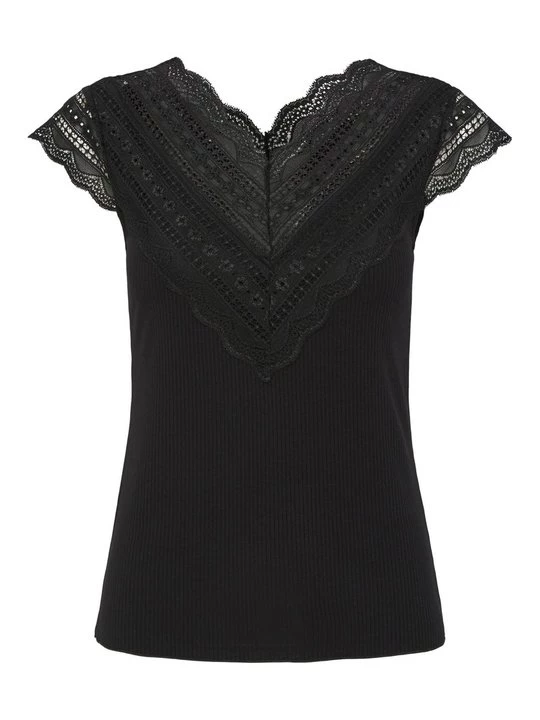 Foto van product T-shirt print Y.A.S zwart