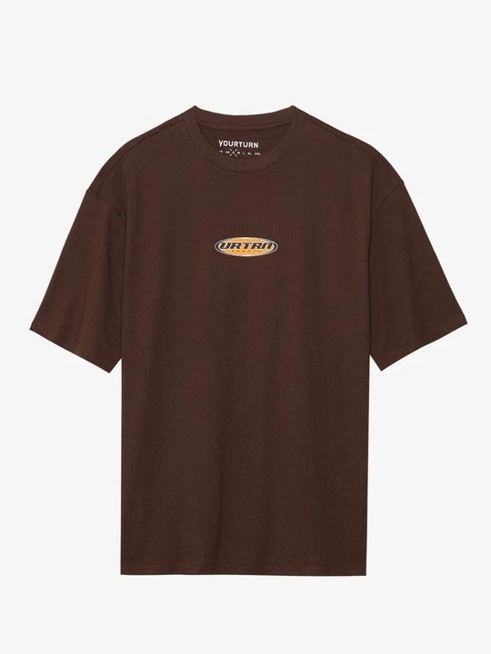 Foto van product T-shirt print YOURTURN By Zalando bruin