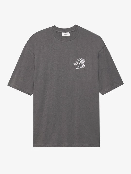 Foto van product T-shirt print YOURTURN By Zalando donkergrijs