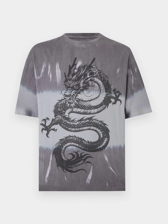 Foto van product T-shirt print YOURTURN By Zalando donkergrijs