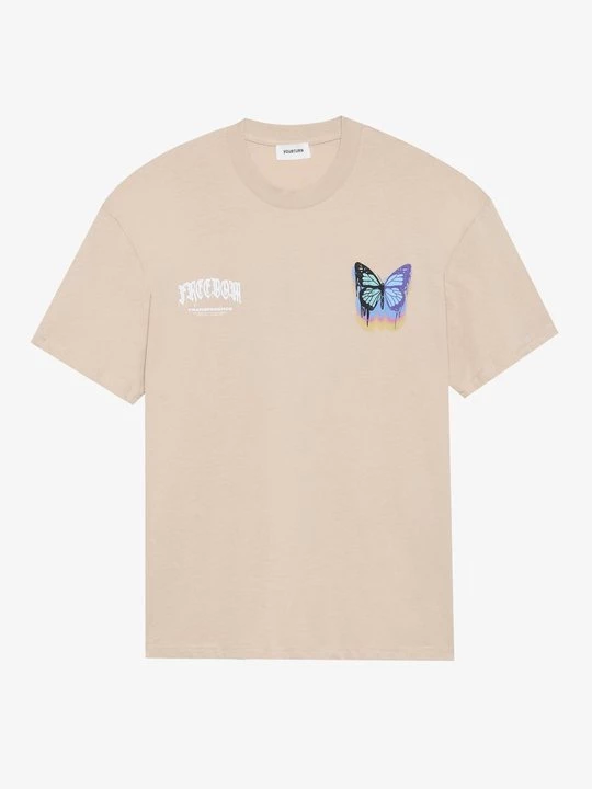 Foto van product T-shirt print YOURTURN By Zalando tan