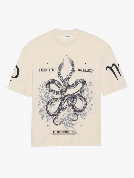 Foto van product T-shirt print YOURTURN By Zalando tan
