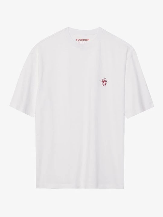 Foto van product T-shirt print YOURTURN By Zalando wit