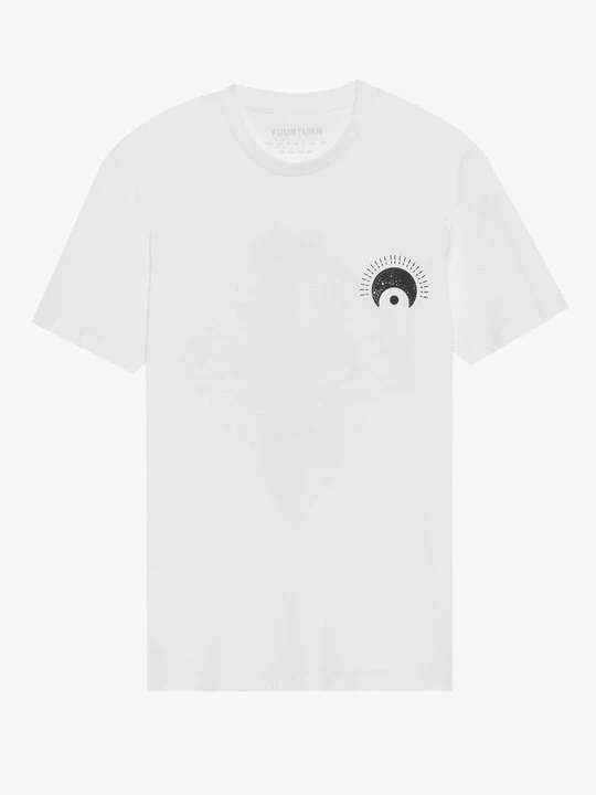 Foto van product T-shirt print YOURTURN By Zalando wit