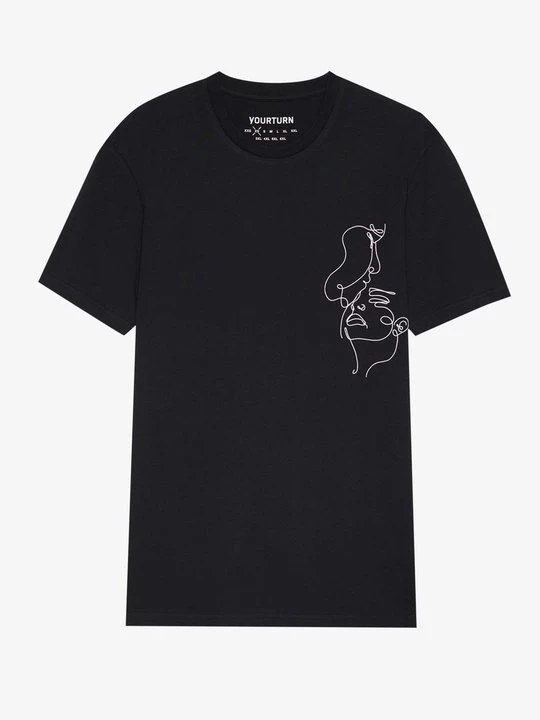 Foto van product T-shirt print YOURTURN By Zalando zwart