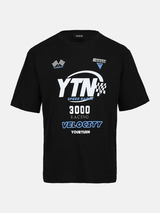 Foto van product T-shirt print YOURTURN By Zalando zwart