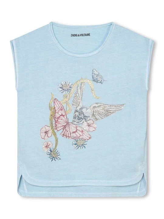 Foto van product T-shirt print Zadig&Voltaire blauw