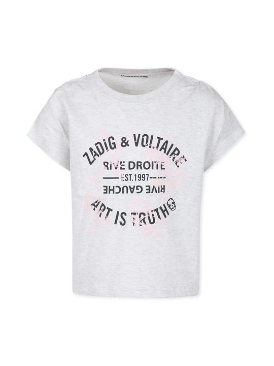Foto van product T-shirt print Zadig&Voltaire grijs